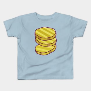 Floating Pickles Slice Cartoon Kids T-Shirt